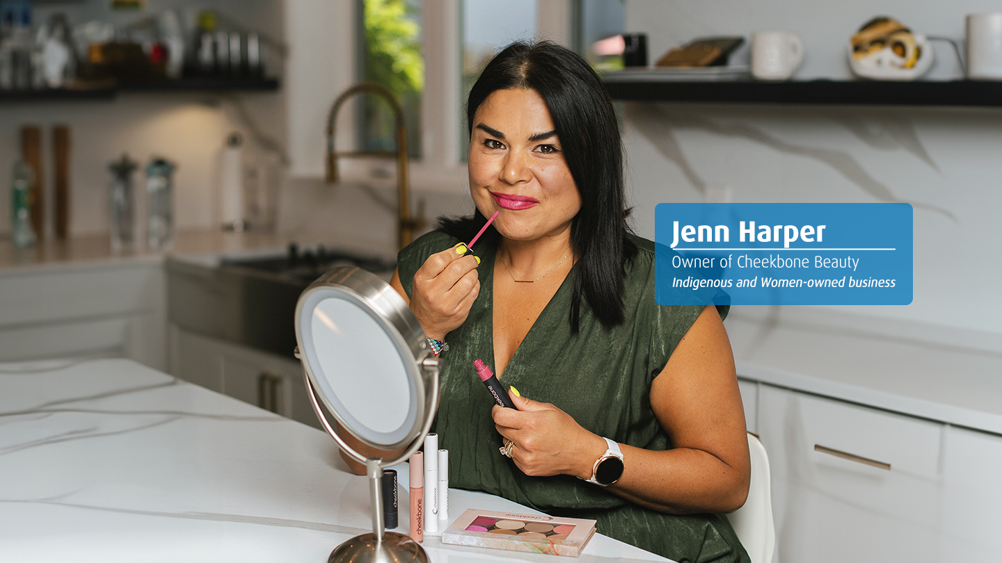 Jen Harper, Owner of Cheekbone Beauty
